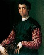 Francesco Salviati Bildnis eines jungen Mannes oil painting on canvas